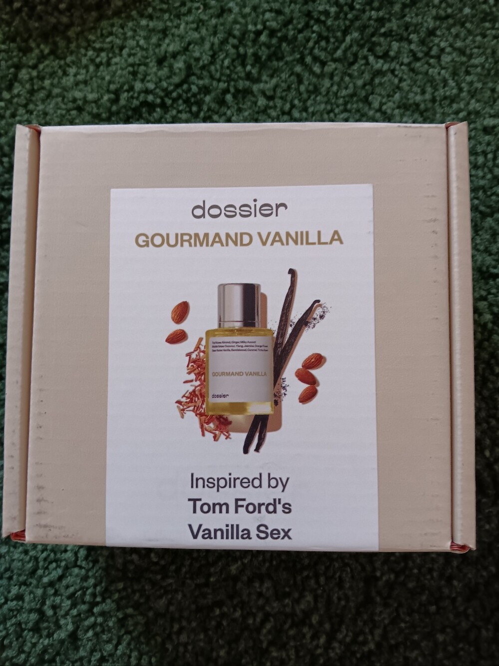 Dossier Gourmand Vanilla Fragrance 1.7oz